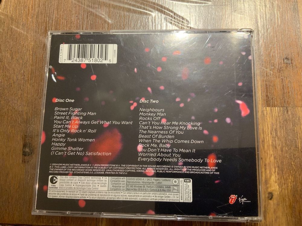 Rolling Stones Live Licks CD Kaufen Auf Ricardo