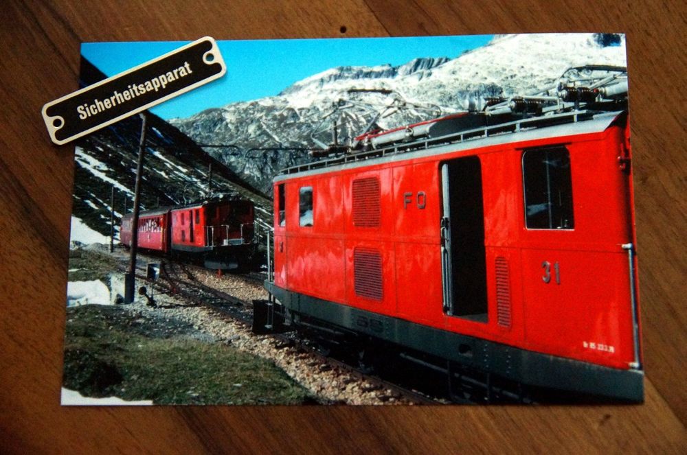 Furka Oberalp Bahn Zug Kreuzung Kaufen Auf Ricardo