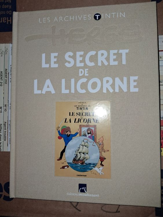 Archives de Tintin Le Secret de la Licorne Hergé Kaufen auf Ricardo