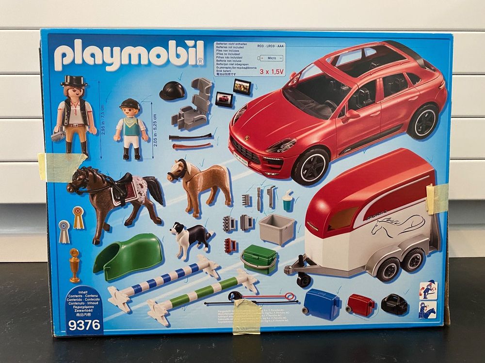 Playmobil Porsche Macan Gts Mit Pferdeanh Nger Kaufen Auf Ricardo