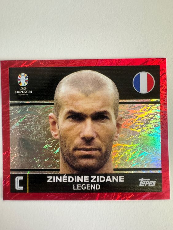 TOPPS EM 2024 FRA 2 ZINEDINE ZIDANE Legend Kaufen Auf Ricardo