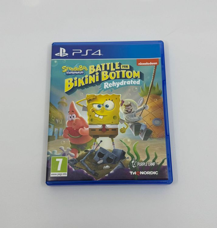Spongebob Schwammkopf Battle For Bikini Bottom PS4 Gebraucht In