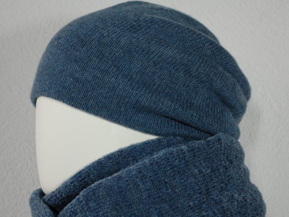 Mütze Beanie Onesize aus Loro Piana Kaschmir 100 jeans Kaufen auf