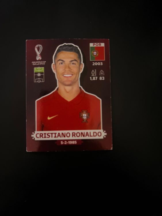 Panini Qatar 2022 Oryx Edition Cristiano Ronaldo POR 18 Kaufen Auf