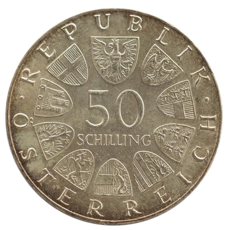 Österreich 50 Schilling 1972 Silber Kaufen auf Ricardo