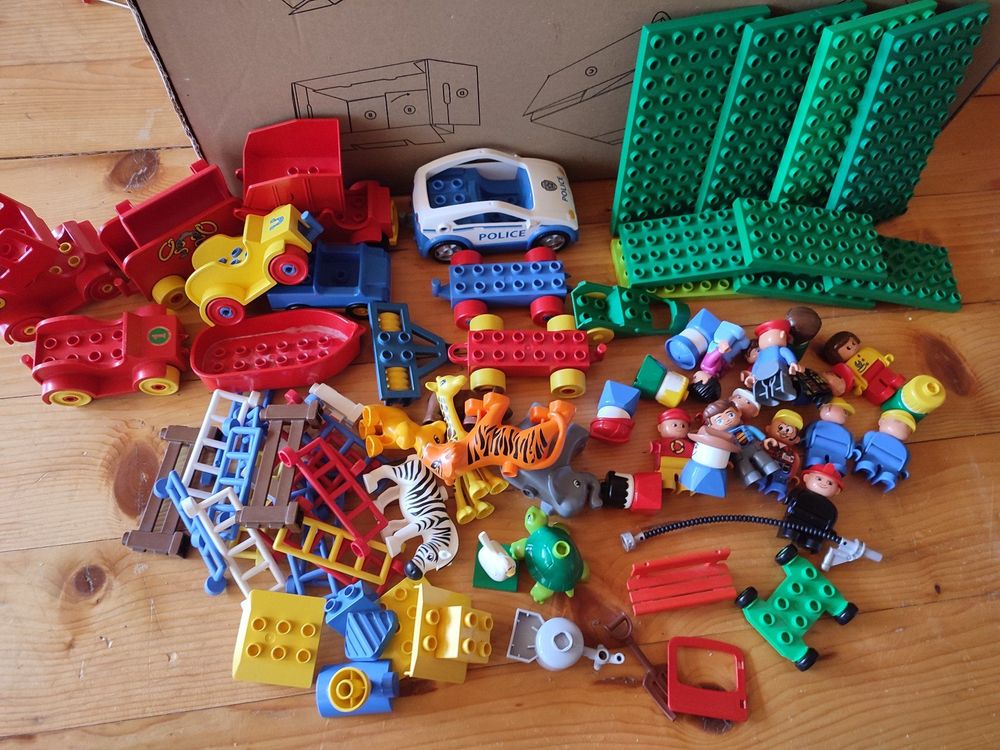 Lego Duplo Mix Tiere Fahrzeuge Platten Figuren Zubehör Kaufen auf Ricardo