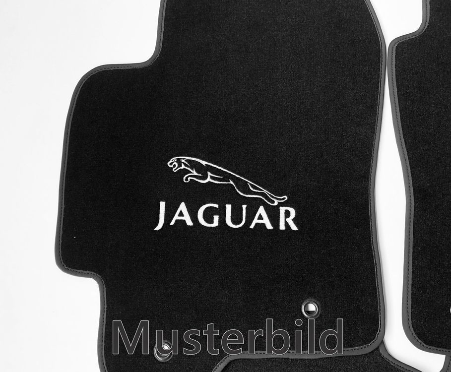 Fußmatten für Jaguar Modelle mit Stick Logo Kaufen auf Ricardo