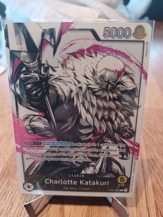 One Piece TCG Charlotte Katakuri OP03 099 Alt Art Kaufen Auf Ricardo