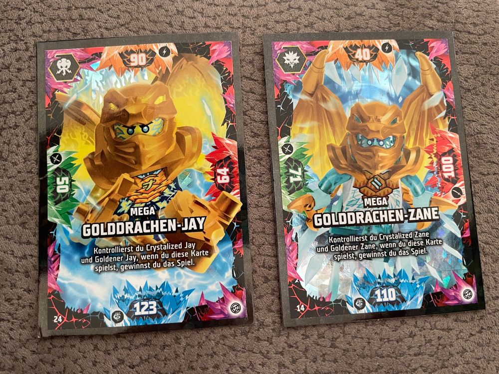 Lego Ninjago Karten Gold Edition Kaufen Auf Ricardo