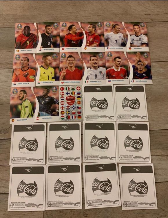 Panini Euro Coca Cola Stickers Kaufen Auf Ricardo