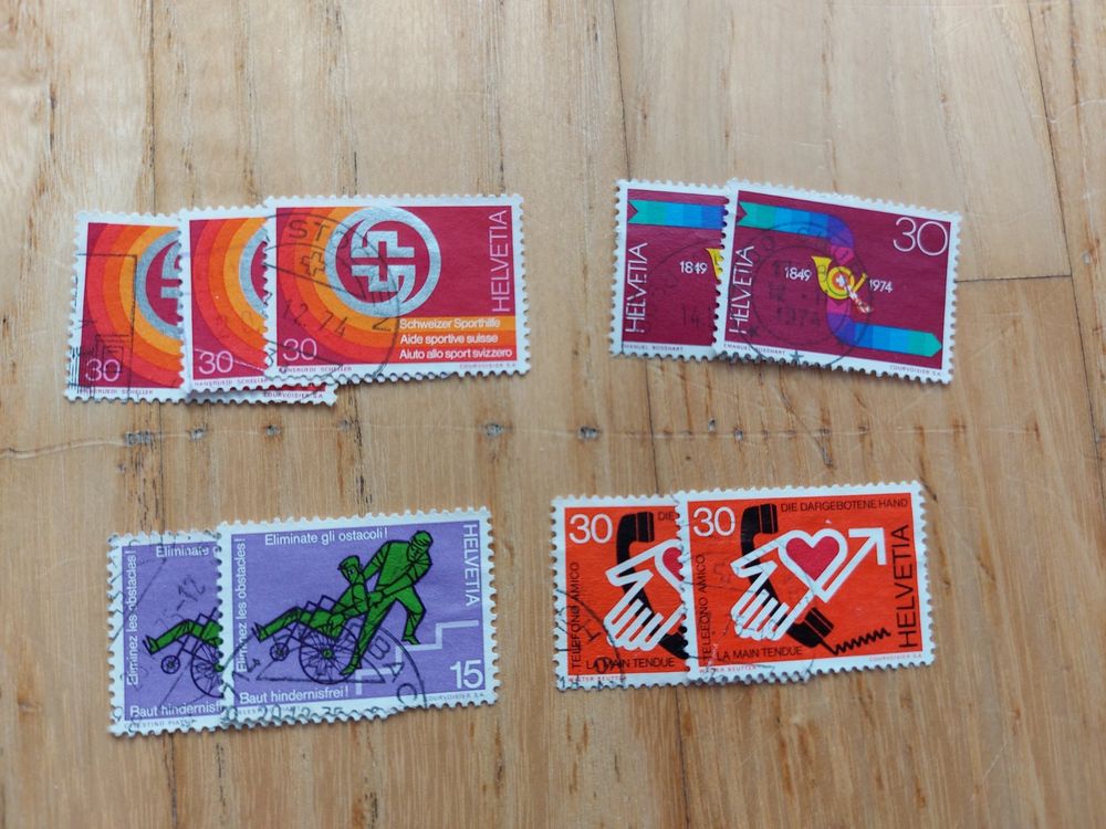 Briefmarken Helvetia Kaufen Auf Ricardo