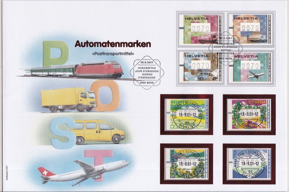 Stk Ch Luxusbriefe Fdc Ab Rollenmarken Expo Etc Kaufen