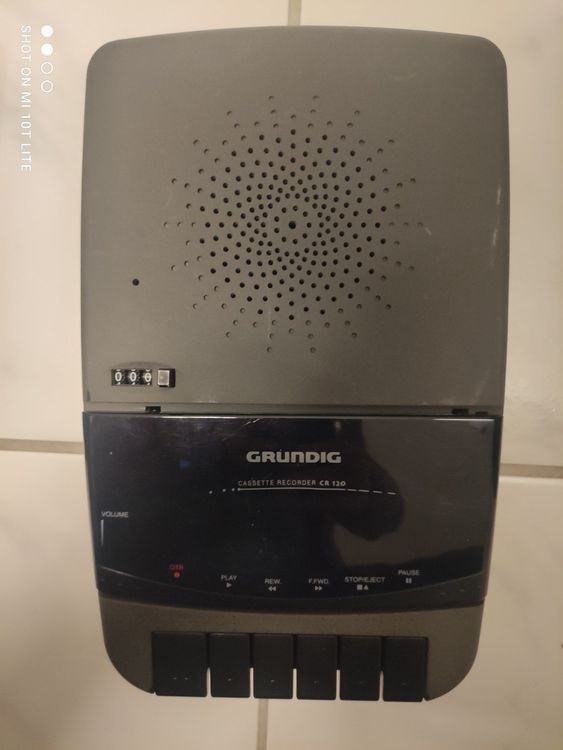 Grundig Kassettenrecorder CR 120 Vintage Retro Sound Kaufen Auf Ricardo