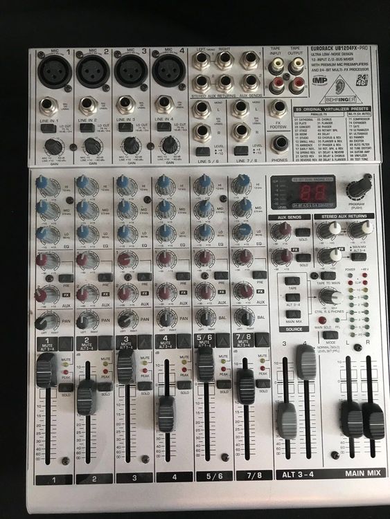 Mixer Behringer Eurorack UB1204FX PRO Kaufen Auf Ricardo