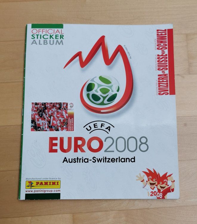 Panini Album EURO 2008 Komplett Kaufen Auf Ricardo