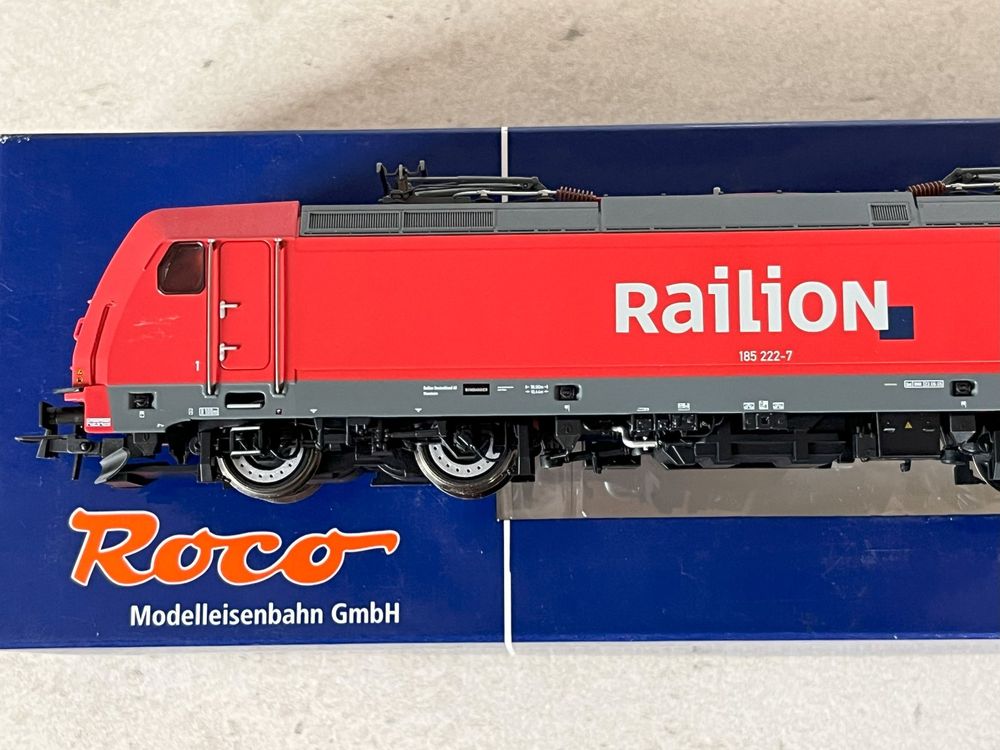 Roco H0 Lok DB BR 185 Railion Art Nr 62502 OVP Gleichstrom Kaufen