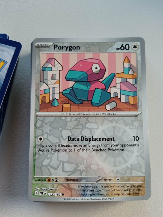 Porygon Reverse Holo Paradox Rift Pokemon Kaufen Auf Ricardo