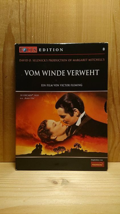 VOM WINDE VERWEHT DVD Focus Edition Kaufen Auf Ricardo