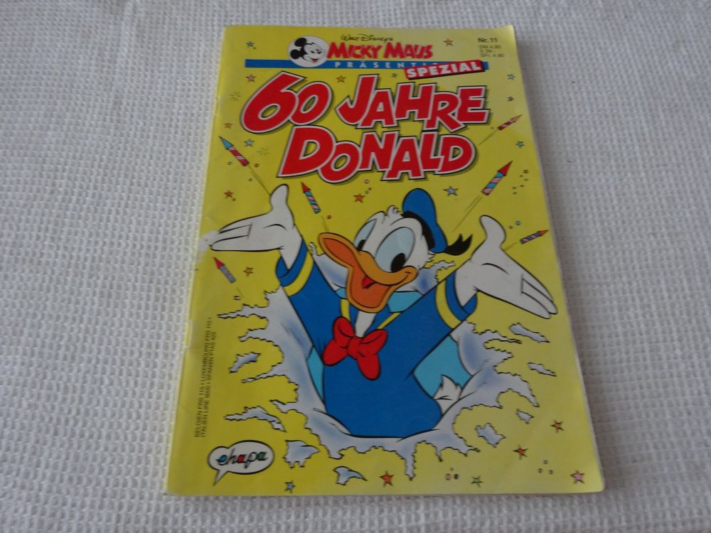 Micky Maus Spezial Nr 11 60 Jahre Donald Kaufen Auf Ricardo