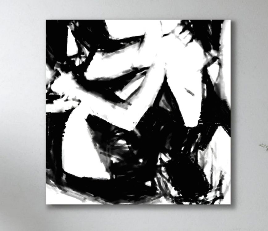 Black White Erotik Moderne Kunst Akt Bild Abstrakt Nude Art Kaufen