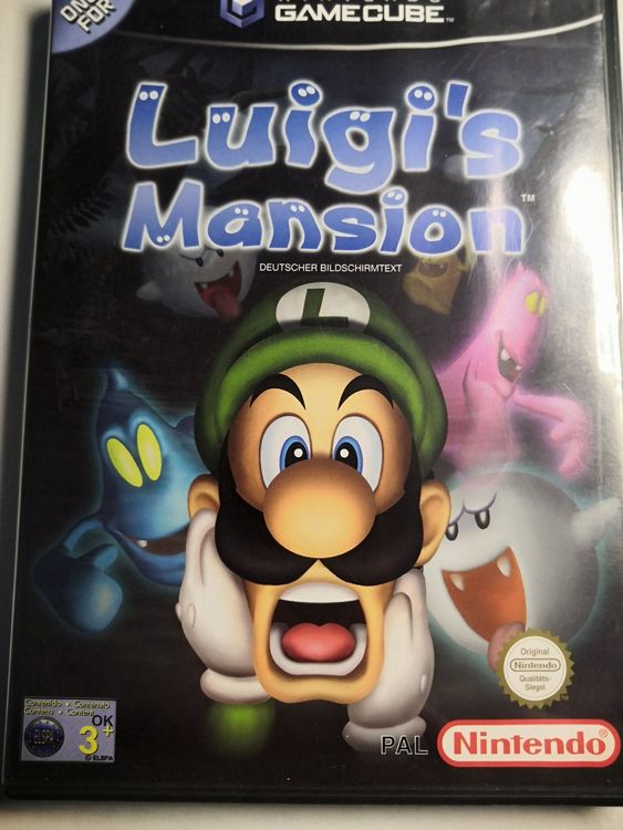 LUIGIS MANSION Nintendo Gamecube OVP Komplett DEUTSCH Kaufen Auf