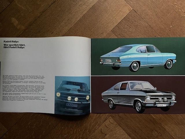 Opel Kadett Olympia Prestige Prospekt Gm Suisse Kaufen