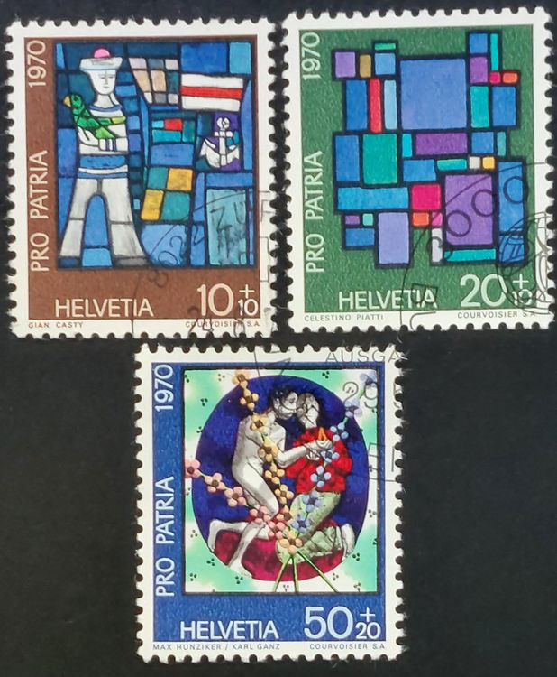 Pro Patria B B B Et Stempel Gummiert Kaufen Auf