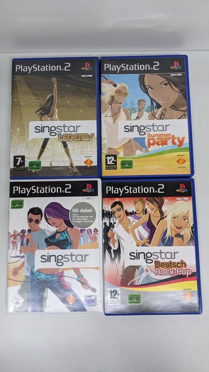 PlayStation 2 Singstar Set Karaoke Kaufen Auf Ricardo