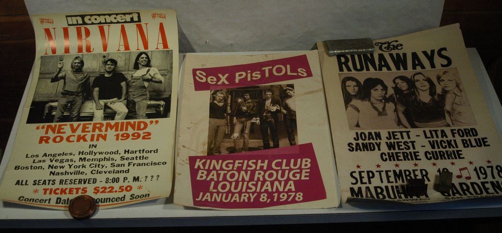 Konzertplakate Sex Pistols Nirvana Runaways 1978 92 Gebraucht in Herisau für CHF 49 mit