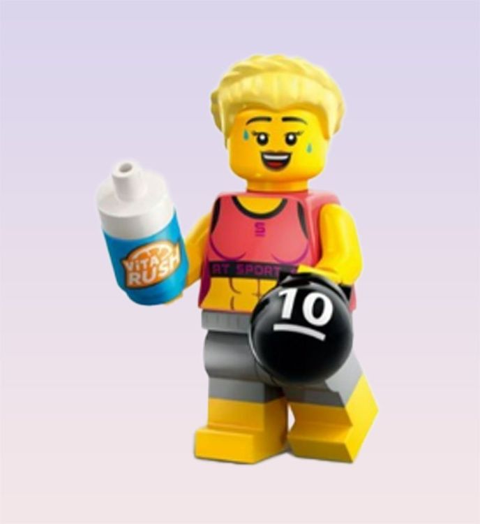 Lego 71045 Minifigur Aus Der Serie 25 Fitness Instructor Kaufen Auf