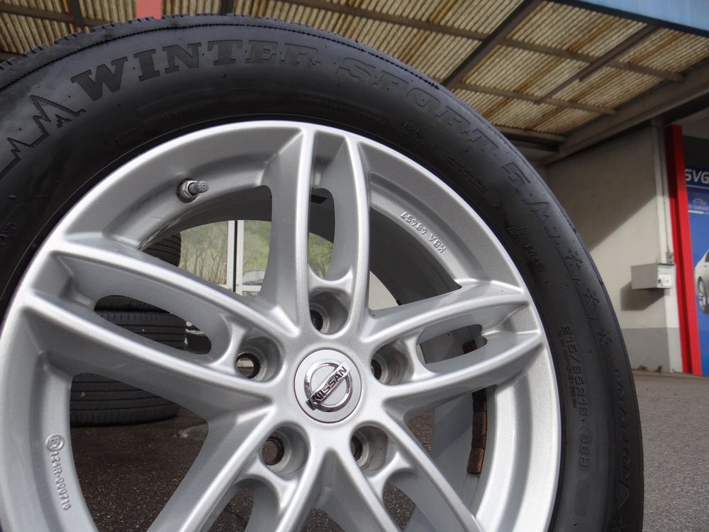 16Zoll Original Nissan Qashqai Alufelgen 5x114 Winter Reifen Kaufen