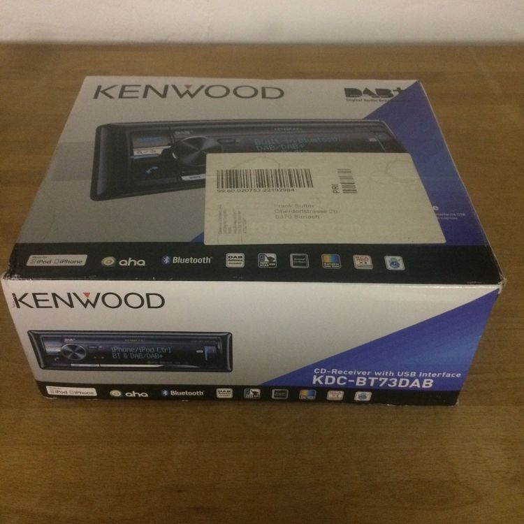 Kenwood Kdc Bt Dab Autoradio Dab Kaufen Auf Ricardo