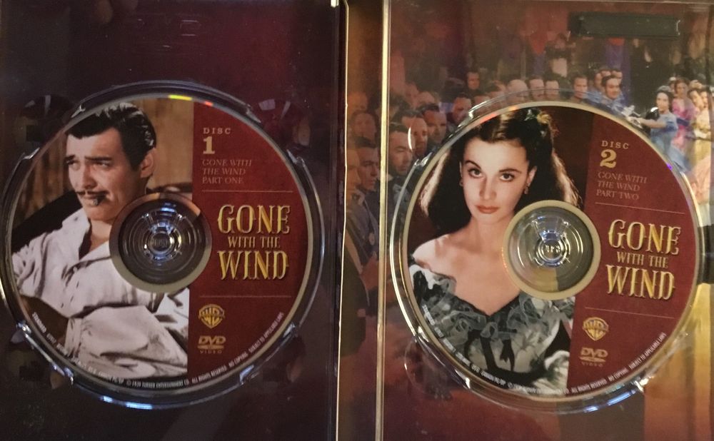 Gone With The Wind 4 DVDs Vom Winde Verweht 1939 US Code 1 Kaufen