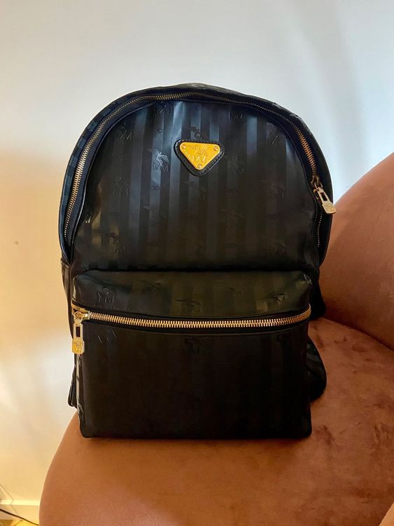 Maison Mollerus Black Rucksack Gold Kaufen Auf Ricardo