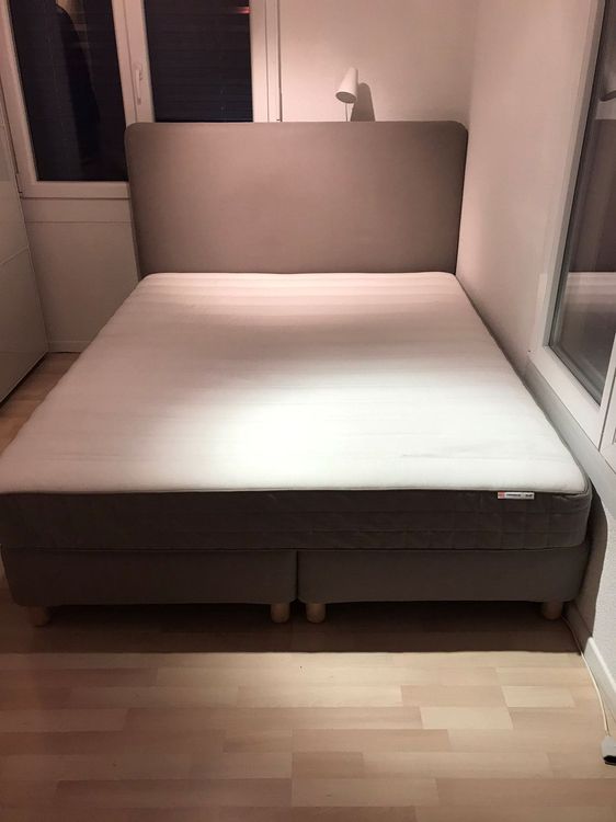 Ikea Lauvik Boxbett Boxspringbett Kaufen Auf Ricardo