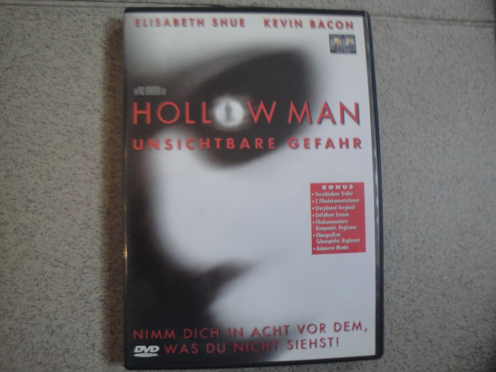 DVD Hollow Man Unsichtbare Gefahr Kaufen Auf Ricardo