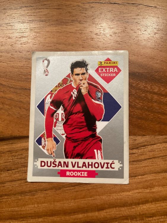 Panini Extra Sticker Silber Dušan Vlahović Kaufen auf Ricardo