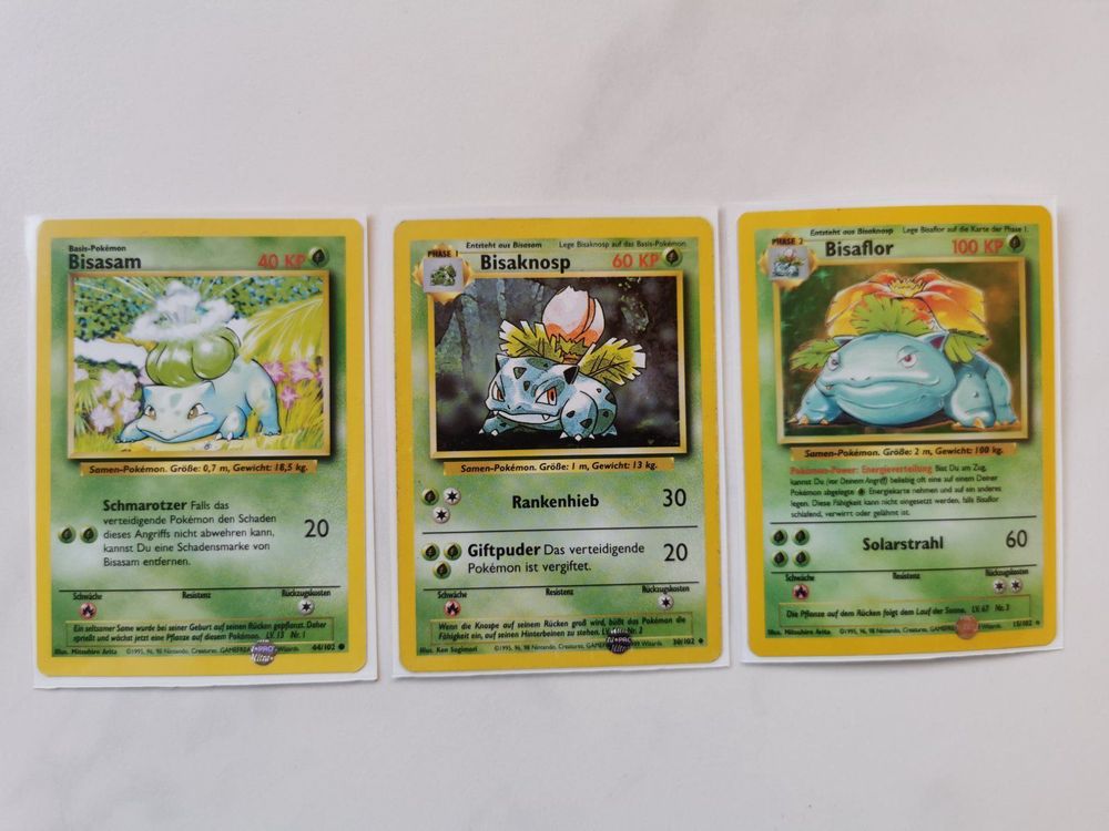 Pokemon Bisasam Bisaknosp Bisaflor Kaufen Auf Ricardo