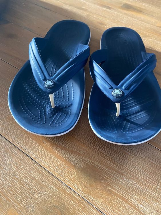 Crocs Flip Flop Grösse 39 Navy Blau Kaufen auf Ricardo