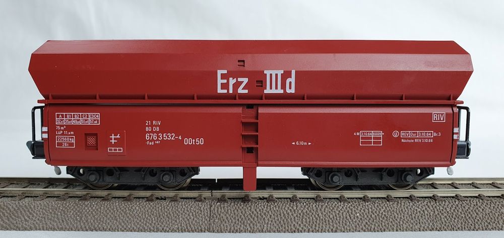 Fleischmann 5520 DB Fad167 Selbstentladewagen Erz IIId OVP Kaufen