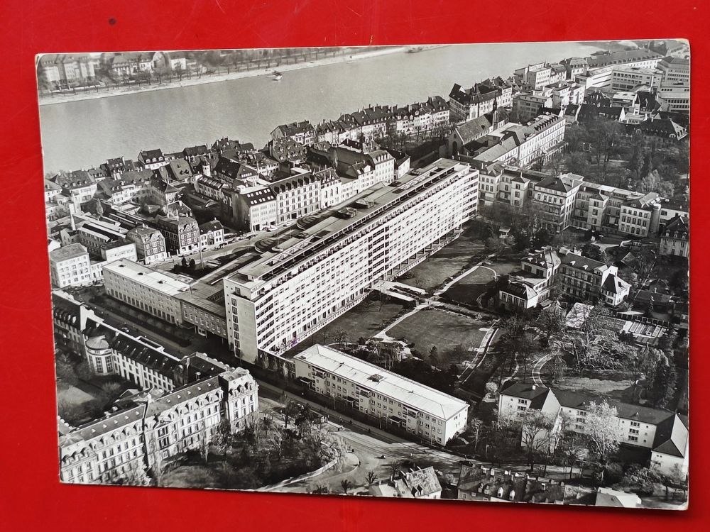 Photo Karte Flugaufnahme Basel B Rgerspital Swissair Photo Kaufen