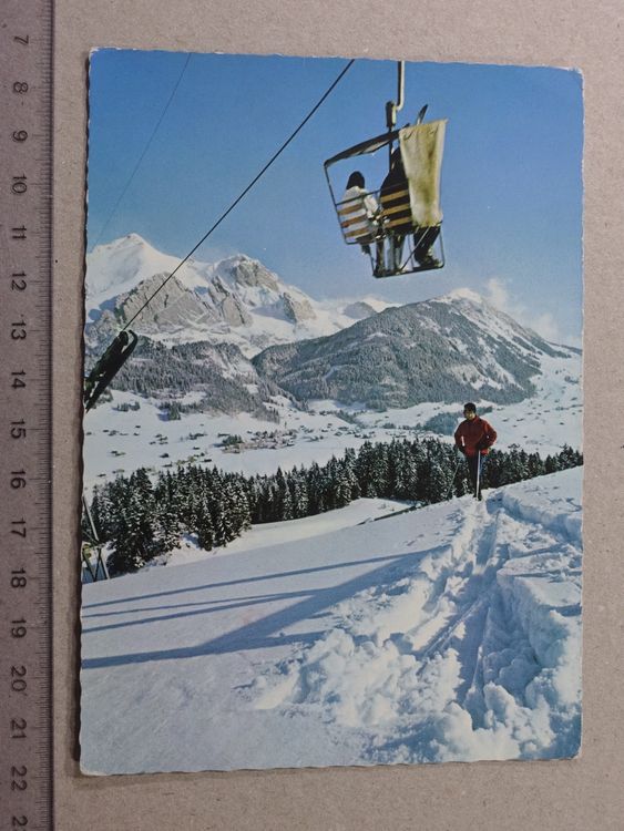 Wildhaus Belebt Sesselbahn Sessellift Ski Skilift 1963 Kaufen