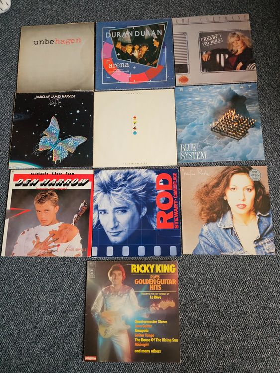 10 POP Rock LP Sammlung 70 80 Jahre Kaufen Auf Ricardo