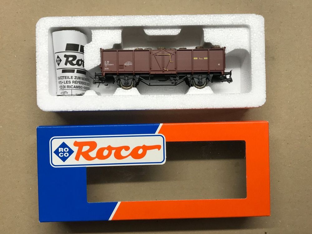 BLS Hochbordwagen Beladen Roco 46985 Kaufen Auf Ricardo