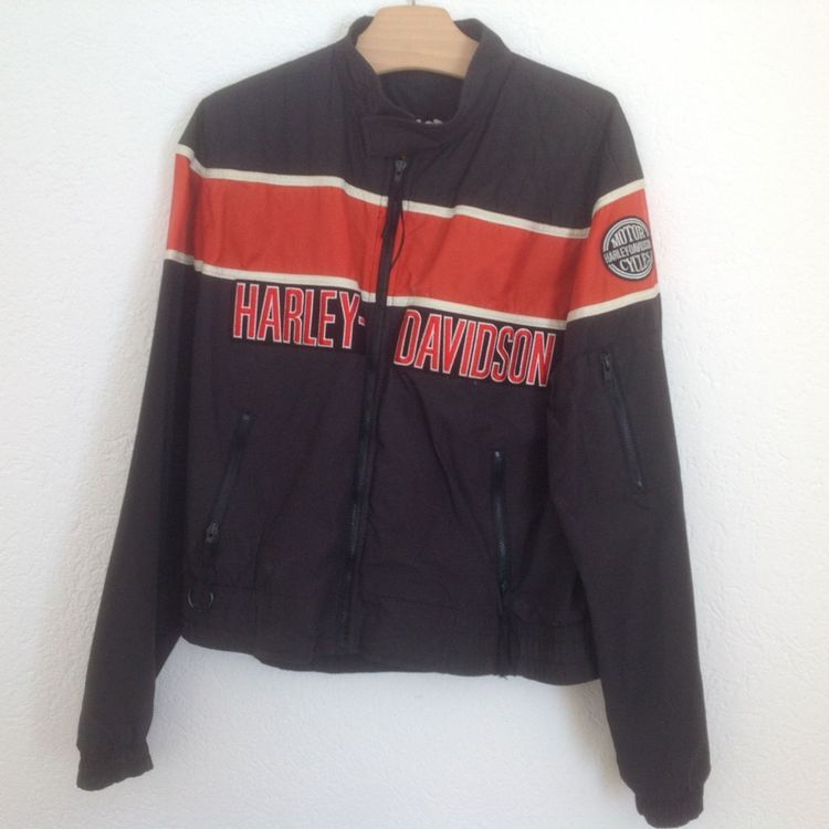 Harley Davidson Nylon Stoff Jacke Gr Xl Kaufen Auf Ricardo