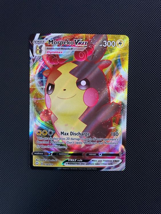 Pokemon MorpekO Vmax Rare Selten Top Boosterfrisch Kaufen Auf Ricardo