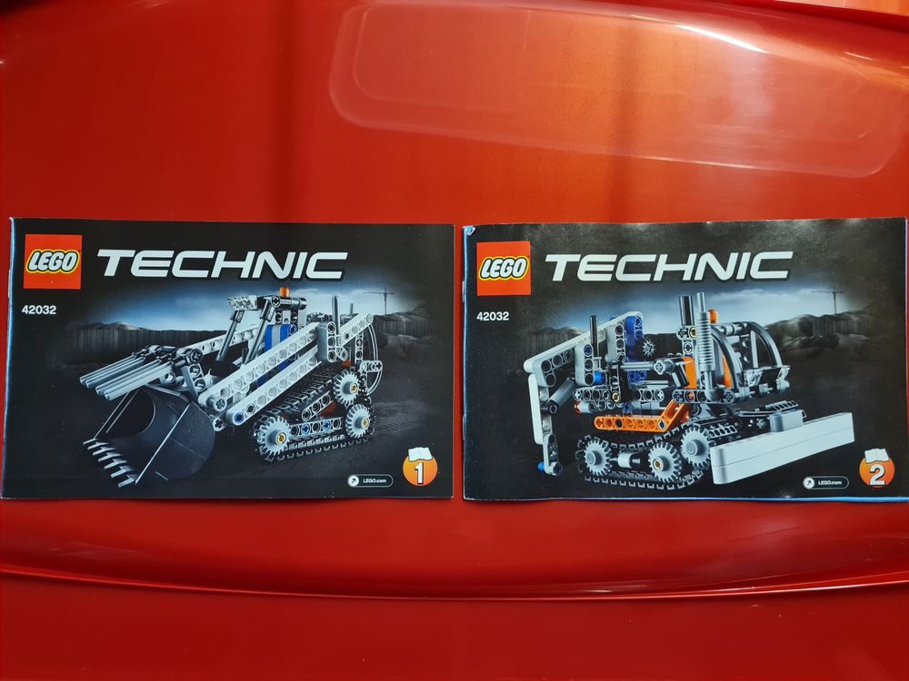 Lego Technik 42032 Raupenlader Und Pistenraupe Kaufen Auf Ricardo