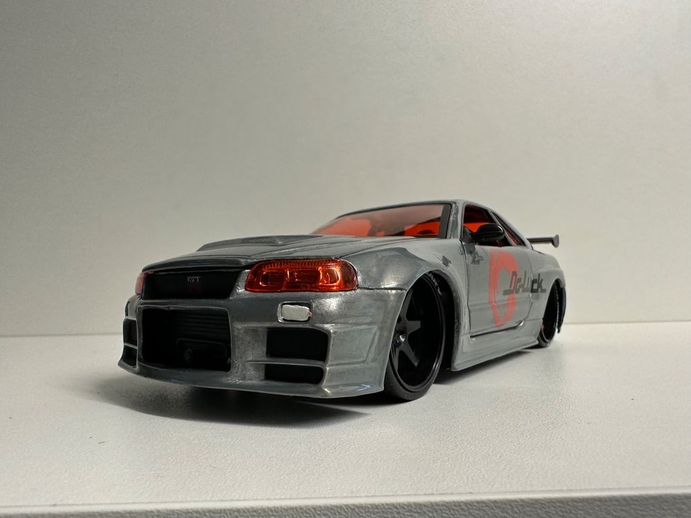 Nissan Skyline Gtr R Silbrig Do Luck Jada Toys Kaufen Auf