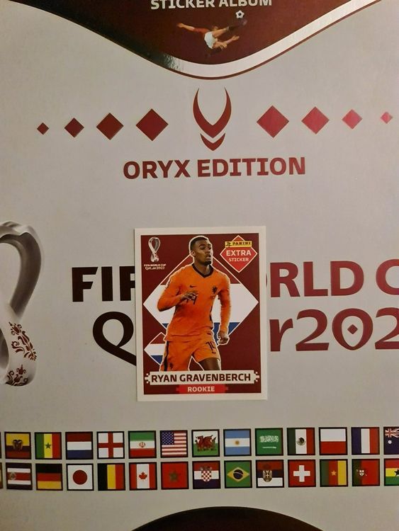 Panini Extra Sticker Qatar 2022 Ryan Gravenberch BASE Kaufen Auf Ricardo