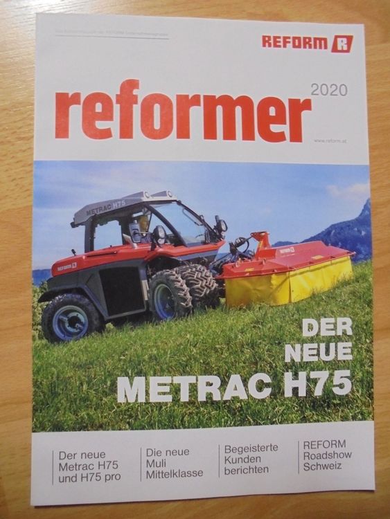 Reform Muli Metrac Traktor Prospekt Kaufen Auf Ricardo